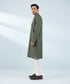 Like Father Like Son Olive Men's Kurta